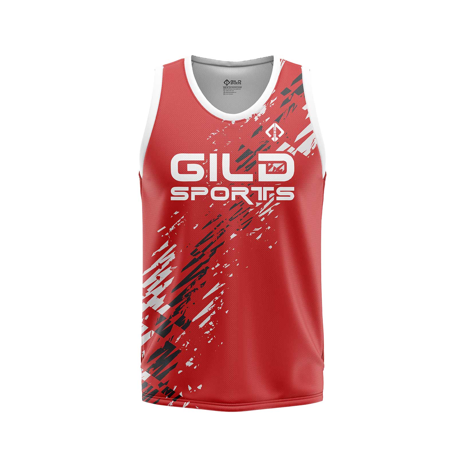 Front Customize Basketball Jersey by Gild Sports