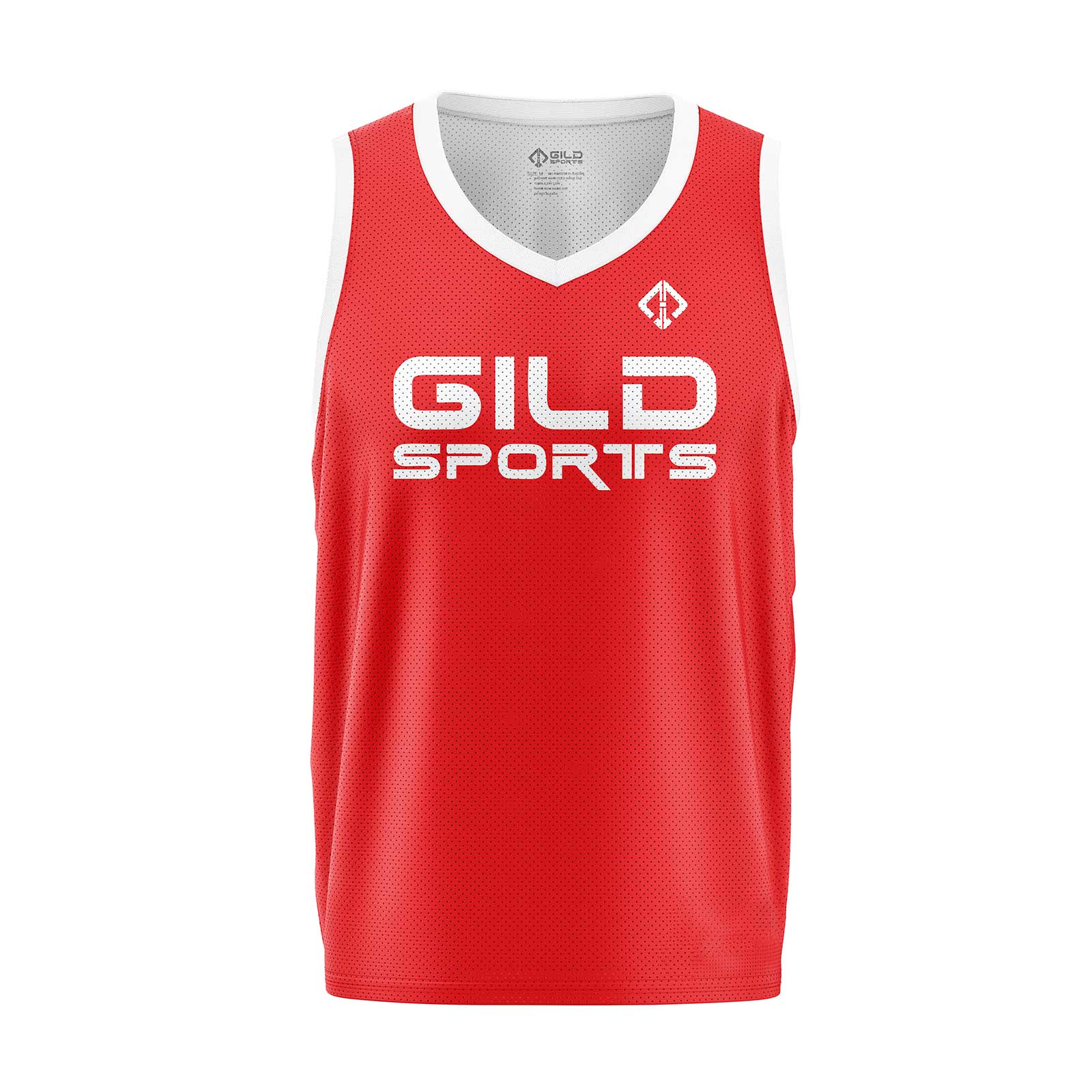 Front view Team Canada Basketball Jersey by Gild Sports